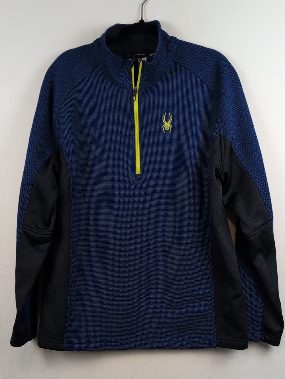 Spyder Outbound Half-Zip Men's Blue Performance Sweater Size XXL